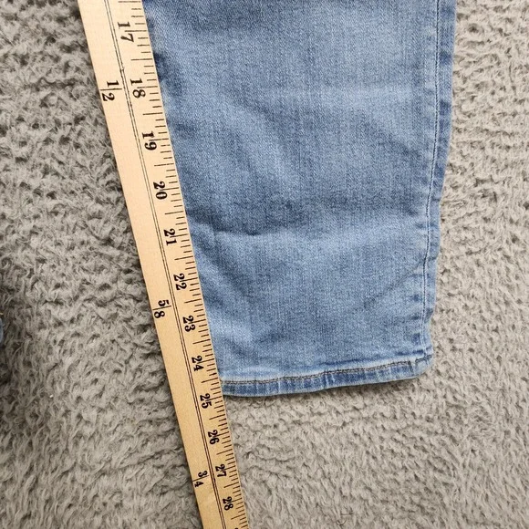 J Crew Slim Straight Jean Curvy Super Stretch Womens 26 Light‎ Wash NEW w/ Tag - Picture 15 of 16